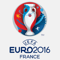 Logo van EURO 2016 in Frankrijk